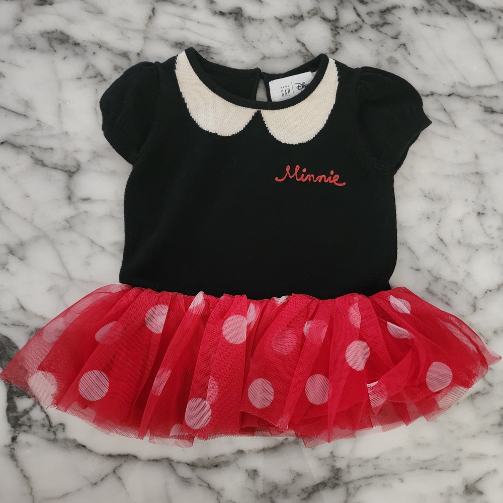 GAP Black and Red Minnie Dress for Kids
